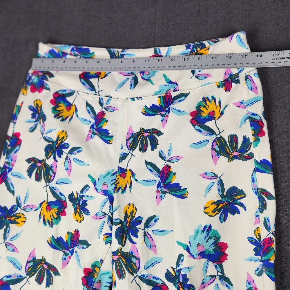 Soft Surroundings Pants Womens Size Large Pull On Floral Pants‎ Stretch - Picture 3 of 10